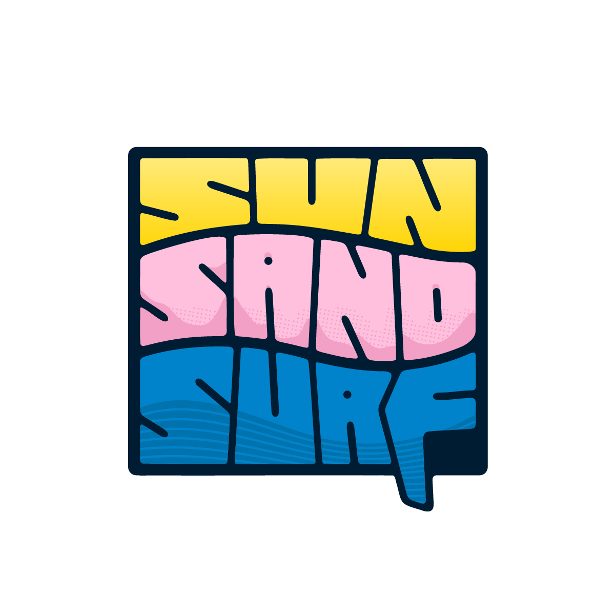 Opening Reception: Sun, Sand, and Surf - logo